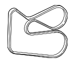 99367K0810 - : Serpentine Belt for Toyota Image
