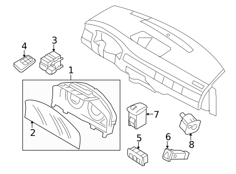 Automatic Temperature Controls for 2009 Volvo V70 #0