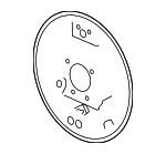 15839048 - Brakes: Backing Plate for GM Image