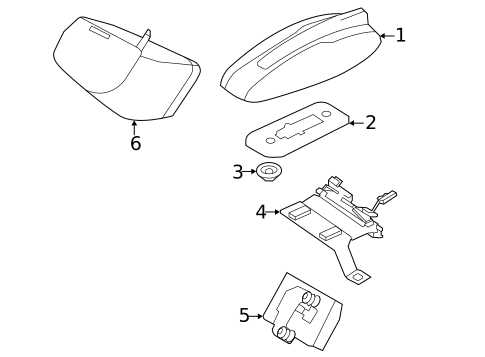 Antenna & Radio for 2022 Land Rover Range Rover Sport #0