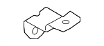 8W6821471 - Body: Center Bracket for Audi Image