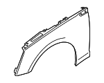 8W6821022A - Body: Fender for Audi Image