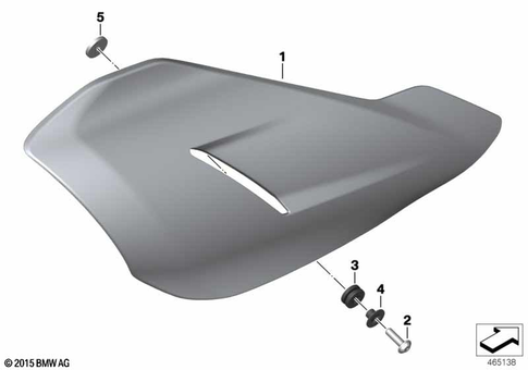 Motorcycle Trim Section, Windshield for 2016 BMW-Motorrad C 650 GT #20