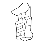 B45A71651 - Body: Upper Reinforced for Mazda: 3 Image