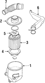 MD114097 - : Mass Air Flow Sensor for Mitsubishi Image