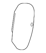 89043962 - Body: Hinge Cover for Chevrolet: Uplander | Pontiac: Montana | Saturn: Relay Image