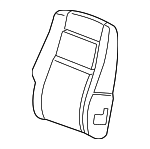 89046352 - : Seat Back Pad for Buick: Terraza | Pontiac: Montana Image