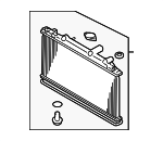 L3K915200D - Cooling System: Radiator for Mazda: 6 Image