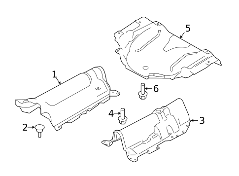 Heat Shields for 2018 Volvo V90 #0