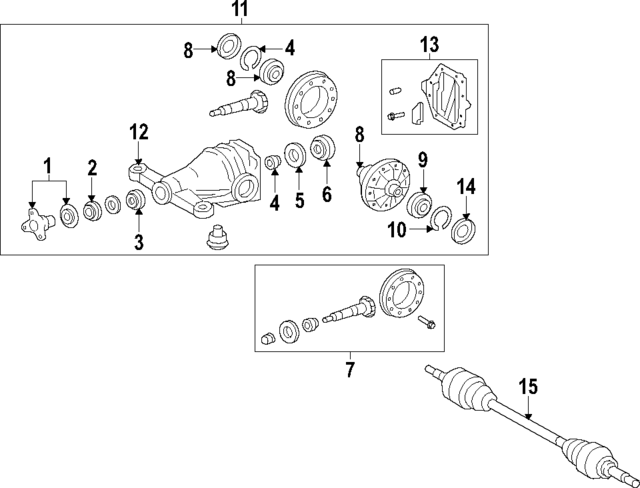9020170026 - : Pinion Shim for Lexus Image