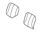 1FN391D5AA - Body: Seat Back Cover for Mopar Image