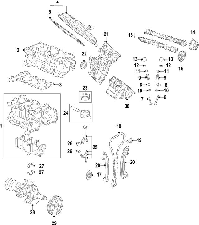 1320100820 - Engine: Cylinder Head for Smart Image
