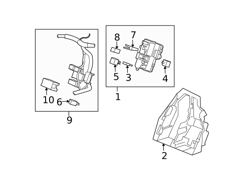 Relays for 2007 Chevrolet Corvette #0