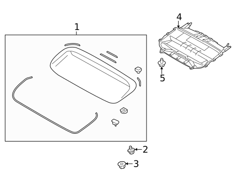 Exterior Trim - Hood for 2021 Subaru WRX #0