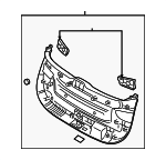 81710S2400NNB - : Lower Trim Panel for Hyundai Image