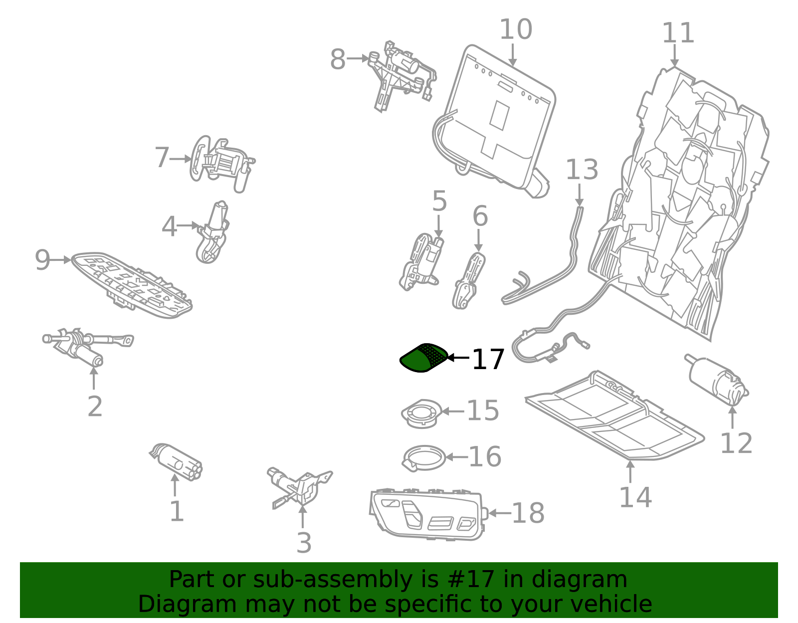 52-20-7-062-867 - Fan Mount Plate - 2014-2020 BMW | BMWPartsHub
