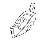XR88933 - Steering: Cruise Switch for Jaguar: S-Type, X-Type Image