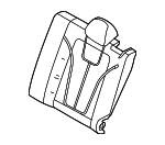 89350K9000 - Body: Seat Back Pad for Hyundai Image