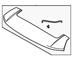 872A8R6000 - : Spoiler for Hyundai: Santa Fe Image