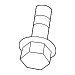 9010906382 - Body: Retainer Bolt for Lexus: GS350, GS450h, IS300, IS350, LS460, LS600h, RC F, RC200t, RC300, RC350, RX350, RX450h Image