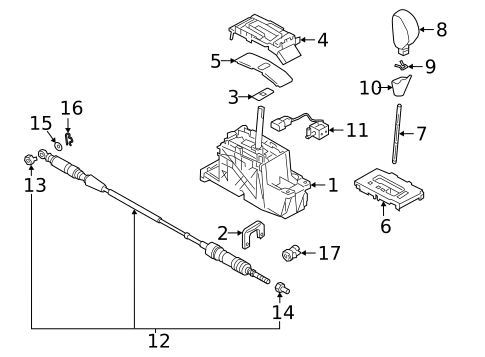Shift Interlock for 2023 Subaru Ascent #0