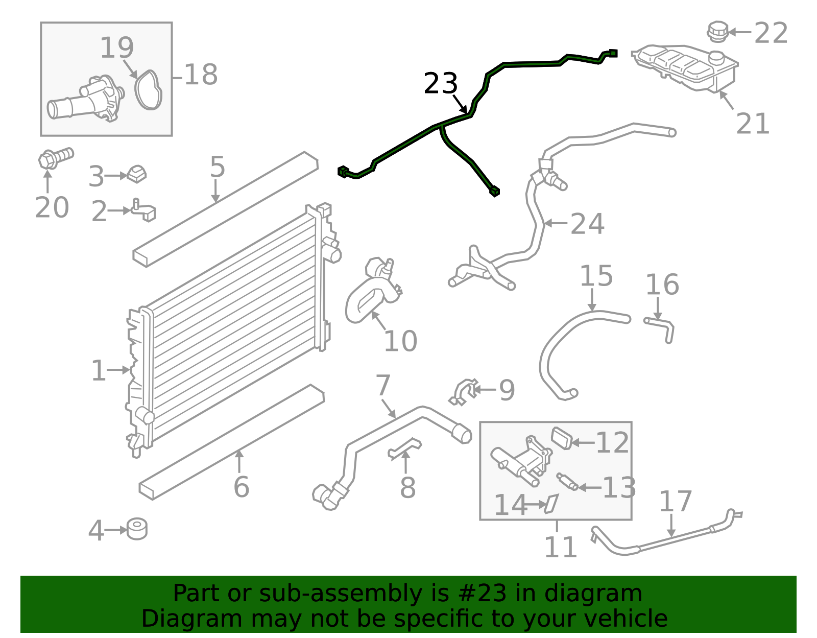 CV6Z-8B081-Z - Overflow Hose 2013-2016 Ford Escape | Ford Parts Direct