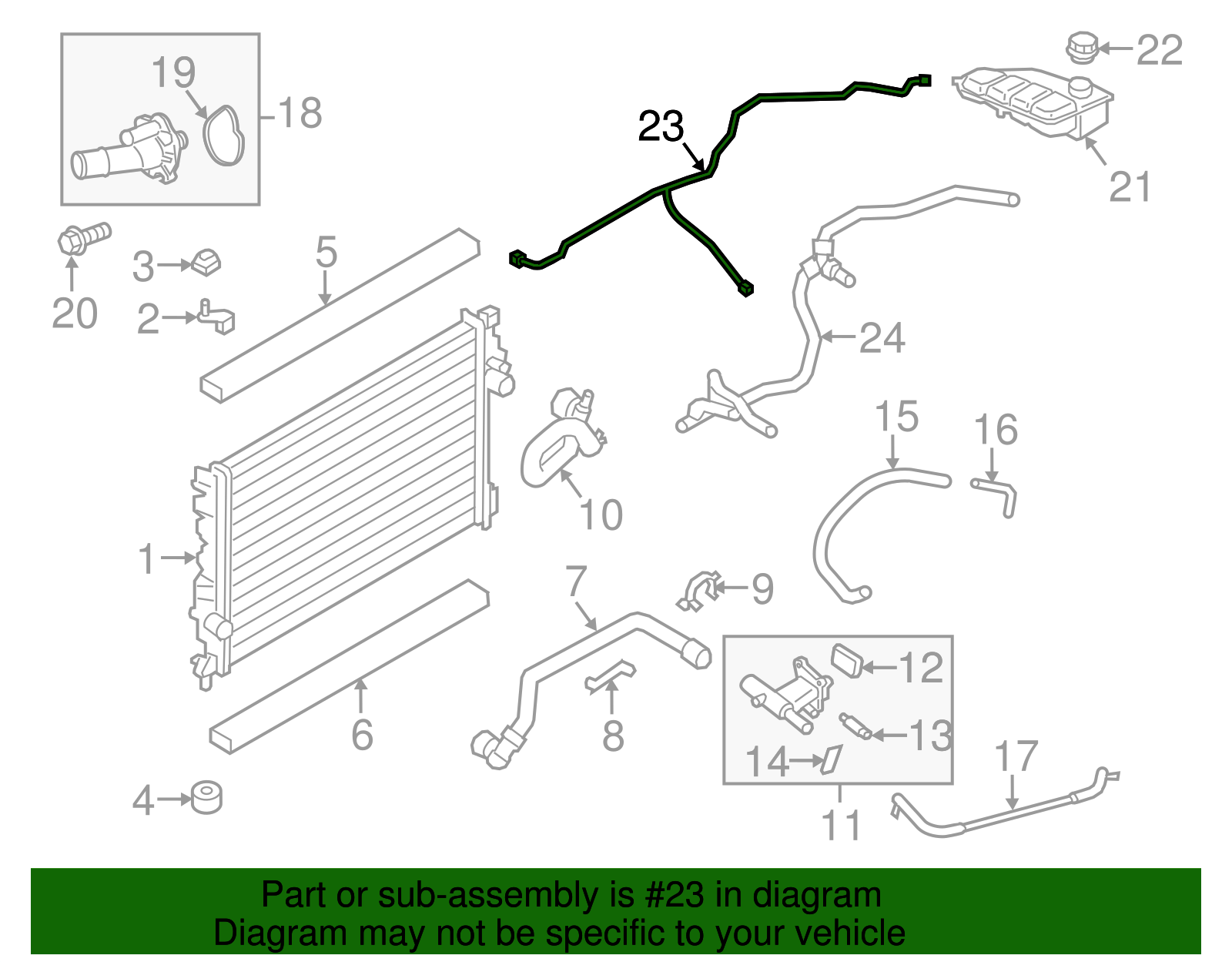 Coco ページ 2017-2019 Ford Escape Overflow Hose gv6z8b081c | TascaParts.com