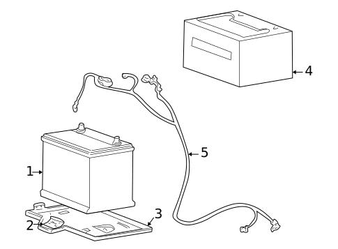 Battery for 2004 Kia Amanti #0