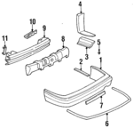 10241556 - Body: Bumper Cover for GM Image