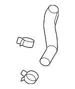 14472AA680 - Cooling System: Water Hose for Subaru Image
