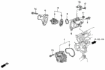 19516PC1000 - Engine: BOLT, BREATHING WATER for Acura Image image