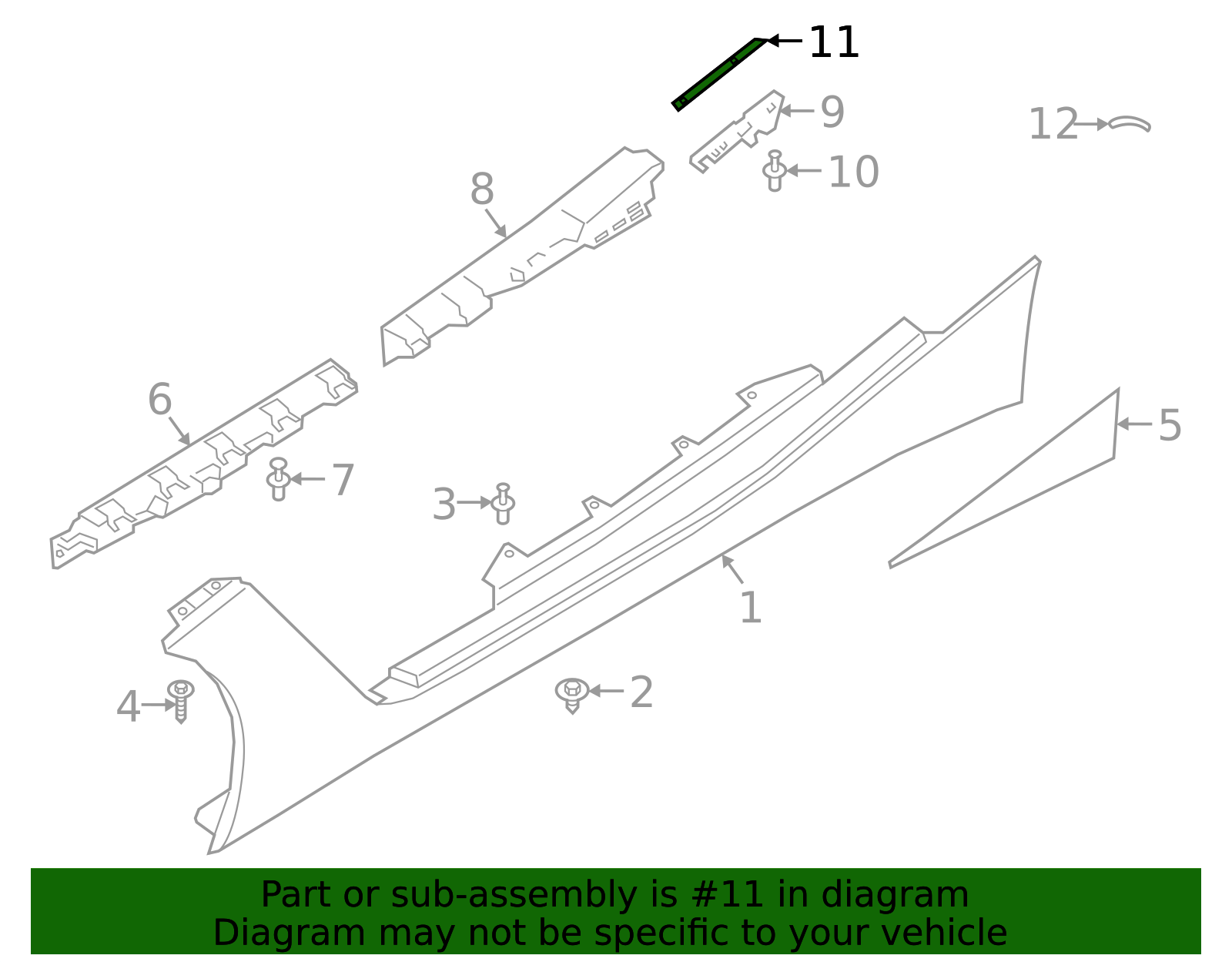Mount Bracket Protector - BMW (51777451903)