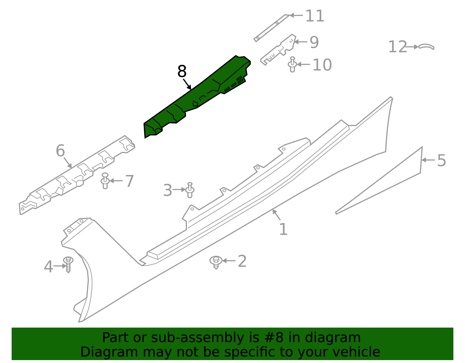 Rear Mount - BMW (51777436825)