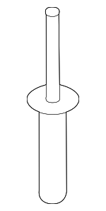 7149140786 - Body: Skid Plate Rivet for BMW: X5, X6, X7 Image