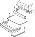 E83Z17K835A - Body: Cover for Ford Image