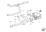 64118375792 - Heater and Air Conditioning: Water Valve for BMW Image