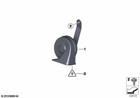 Horn for 2010 Mini Cooper S #0