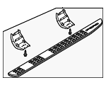 NC3Z16451HB - Body: Running Board for Ford Image