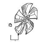 44733TRWN00 - : Wheel Cover for Honda: Clarity Image