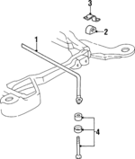 3521258 - Suspension: Stabilizer Bar for GM Image