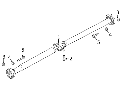Drive Shaft for 2017 Genesis G90 #0