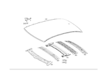 2226500209 - Roof: Paneling, Roof for Mercedes-Benz Image