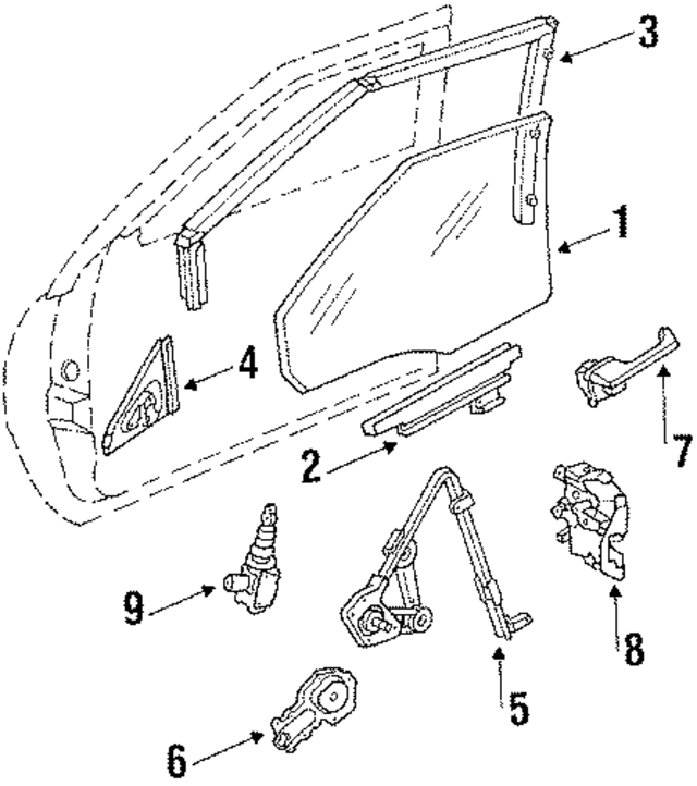 20475978 - Body: Sash Channel for GM Image