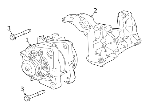 Alternator for 2013 Jaguar XF #0