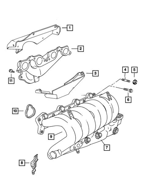 Manifolds for 2001 Dodge Neon #0