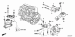 90165TM8000 - Body/Air Conditioning: BOLT, FLANGE (12X130) for Honda Image