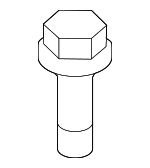6102233AA - Engine: Rear Mount Mount Bolt for Mopar Image