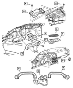153816 - Doors and Related Parts: Tapping Screw for Mopar Image