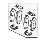 58101GIA00 - : Brake Pads for Hyundai Image