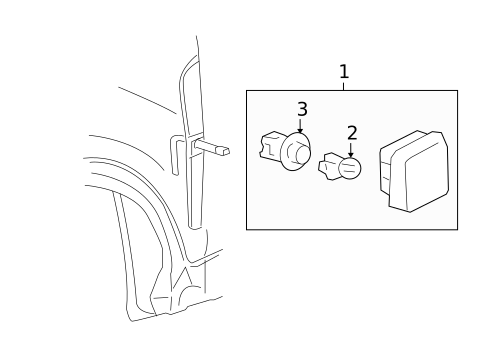 Bulbs - Chassis for 2015 Chevrolet Captiva Sport #1
